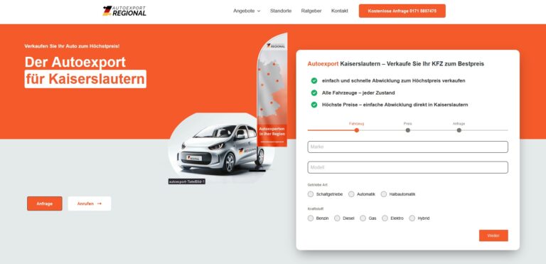 Schnelligkeit und Effizienz beim Fahrzeugverkauf: Die Autoexport Ludwigshafen Lösung